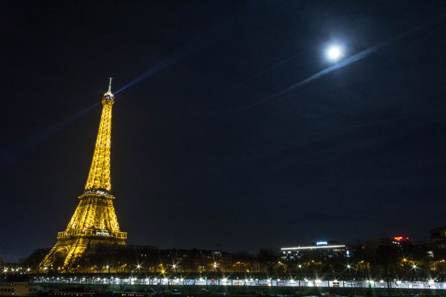 Paris by moon